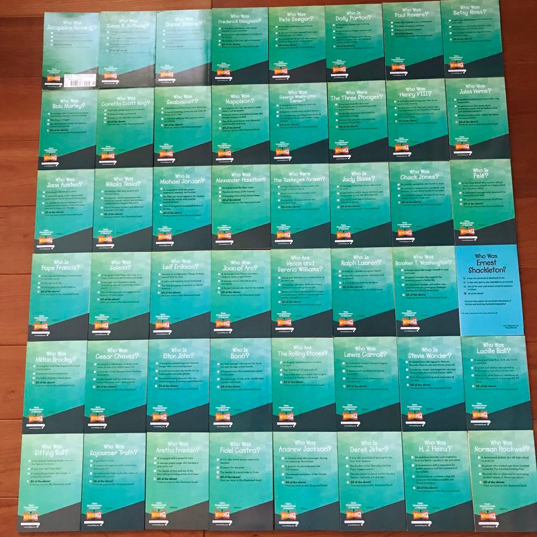 Who Was? シリーズ 48冊セット