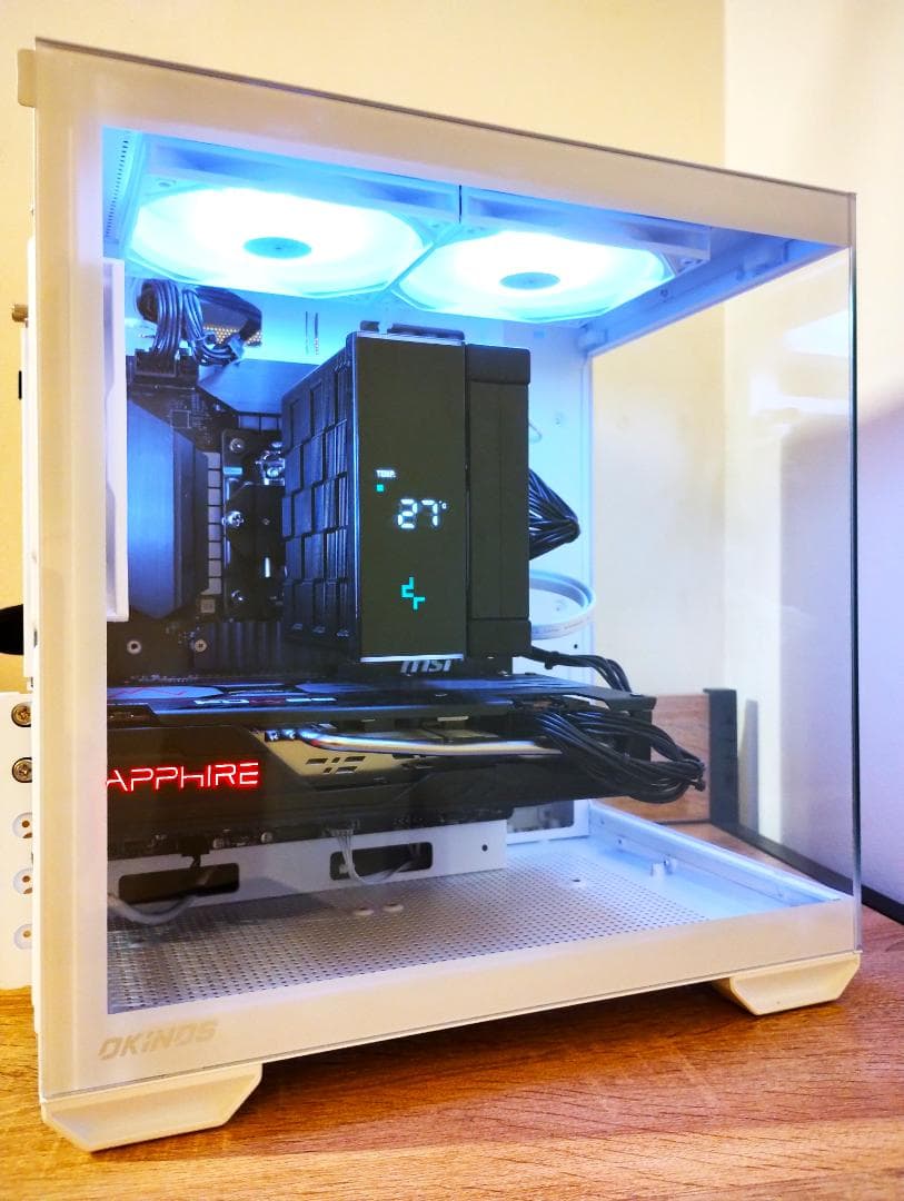 ゲーミングPC/Core i7 10700K/RX5700/NVMe 1TB