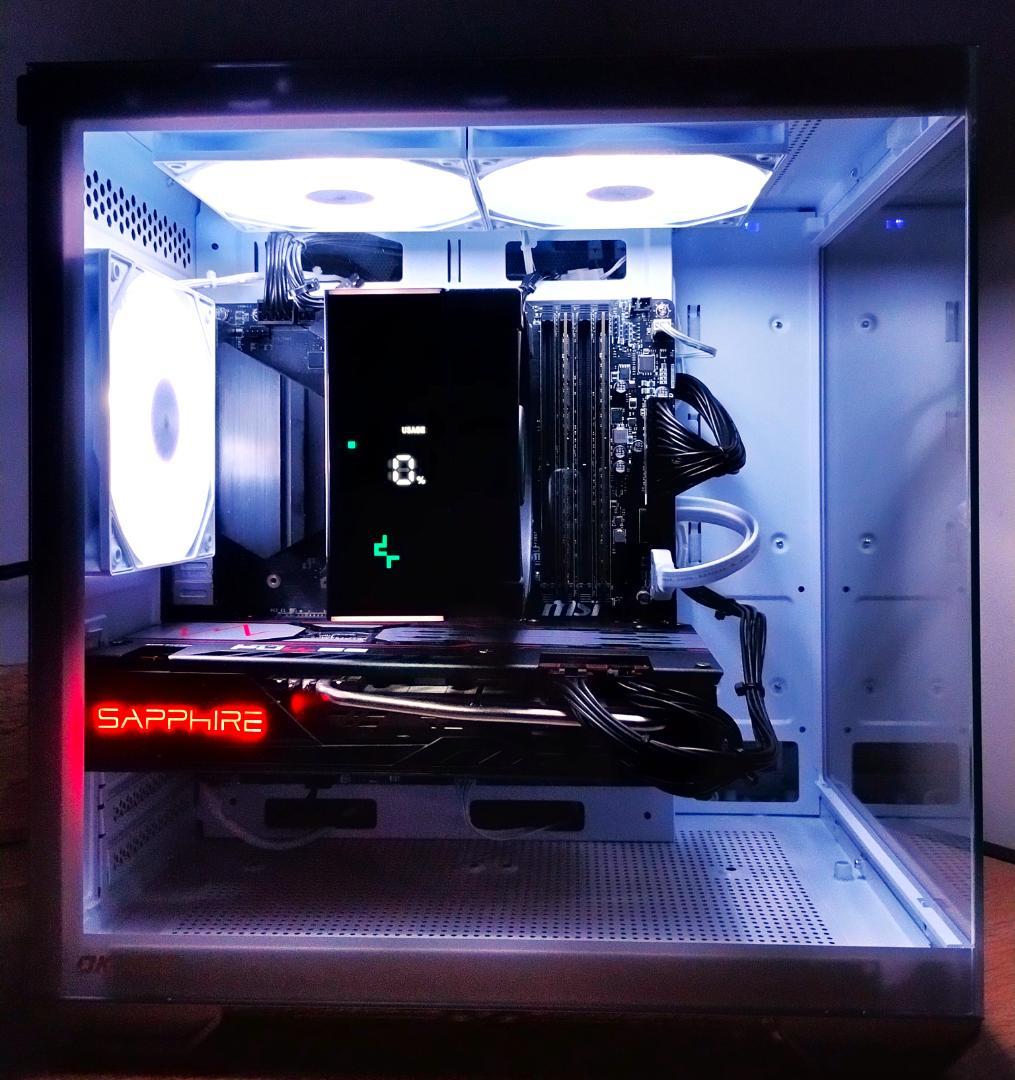 ゲーミングPC/Core i7 10700K/RX5700/NVMe 1TB