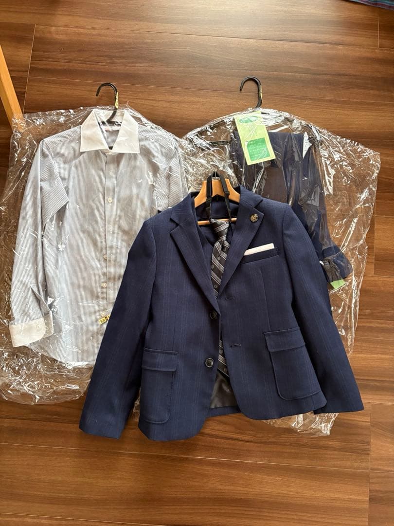 お値下　男子スーツ 140 着用1回美品　BEAMS Design