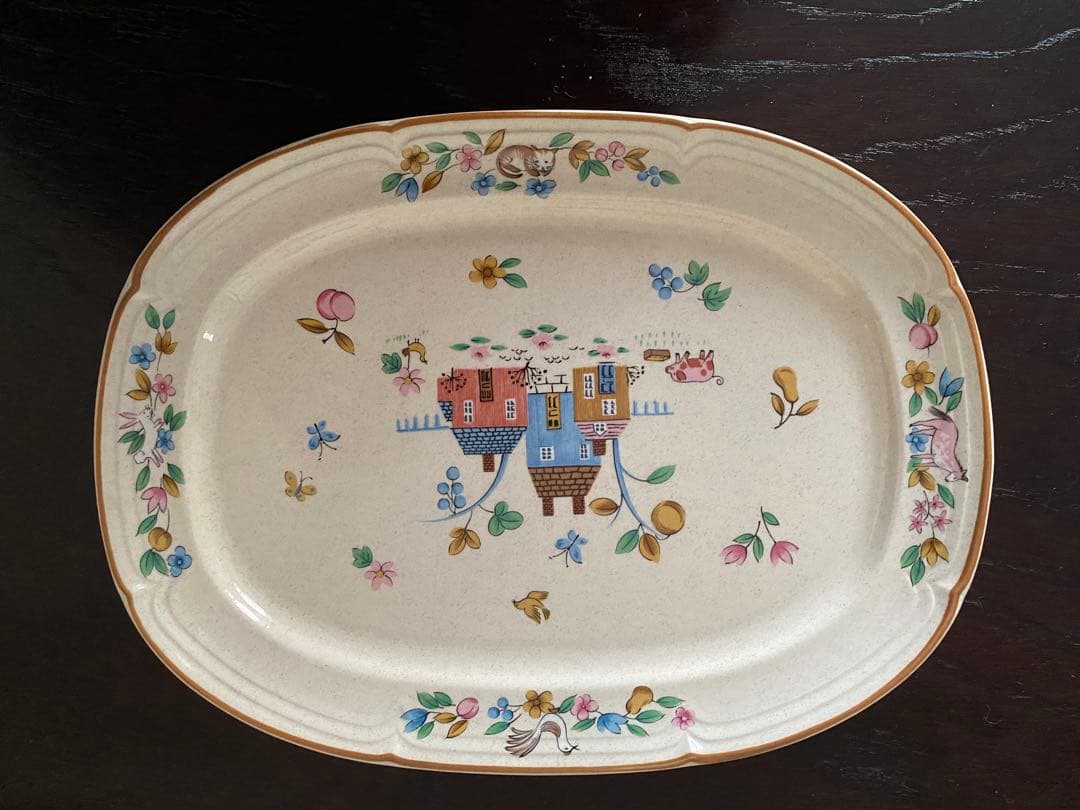 Yamaka American Country シリーズ　小さなお家　食器セット