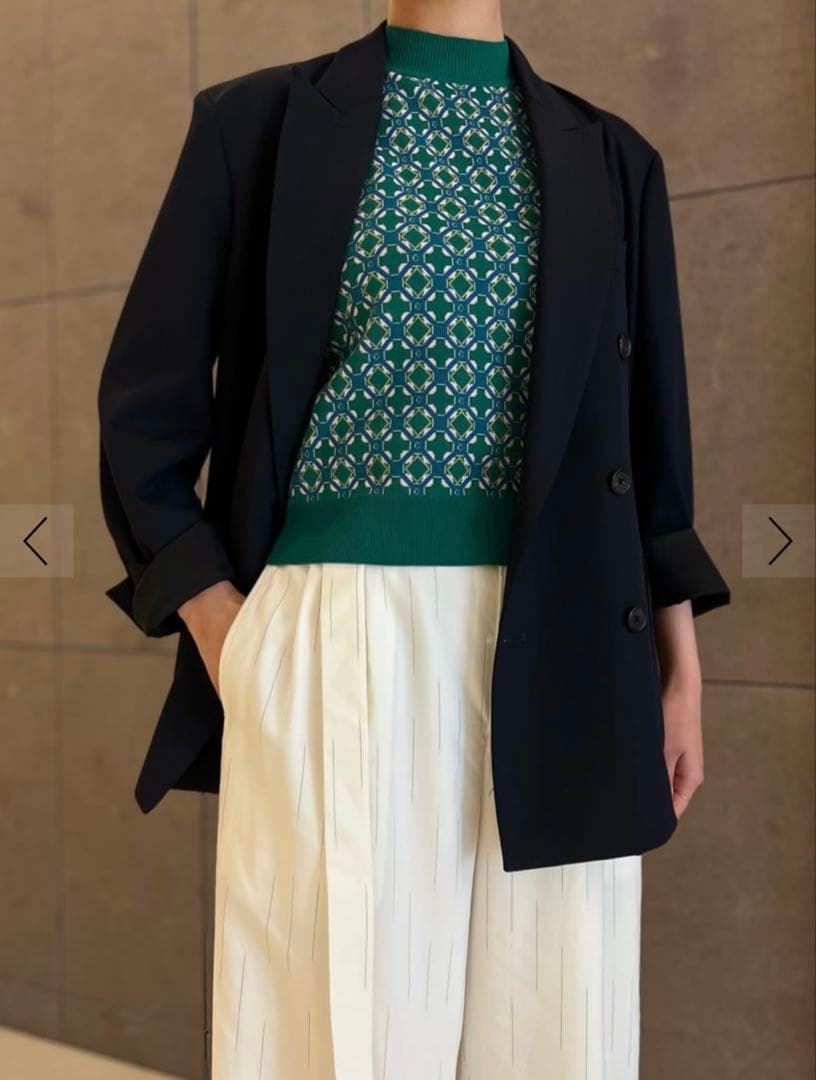 CABaNキャバンライトウールダブルブレストジャケットブラックSmametomo