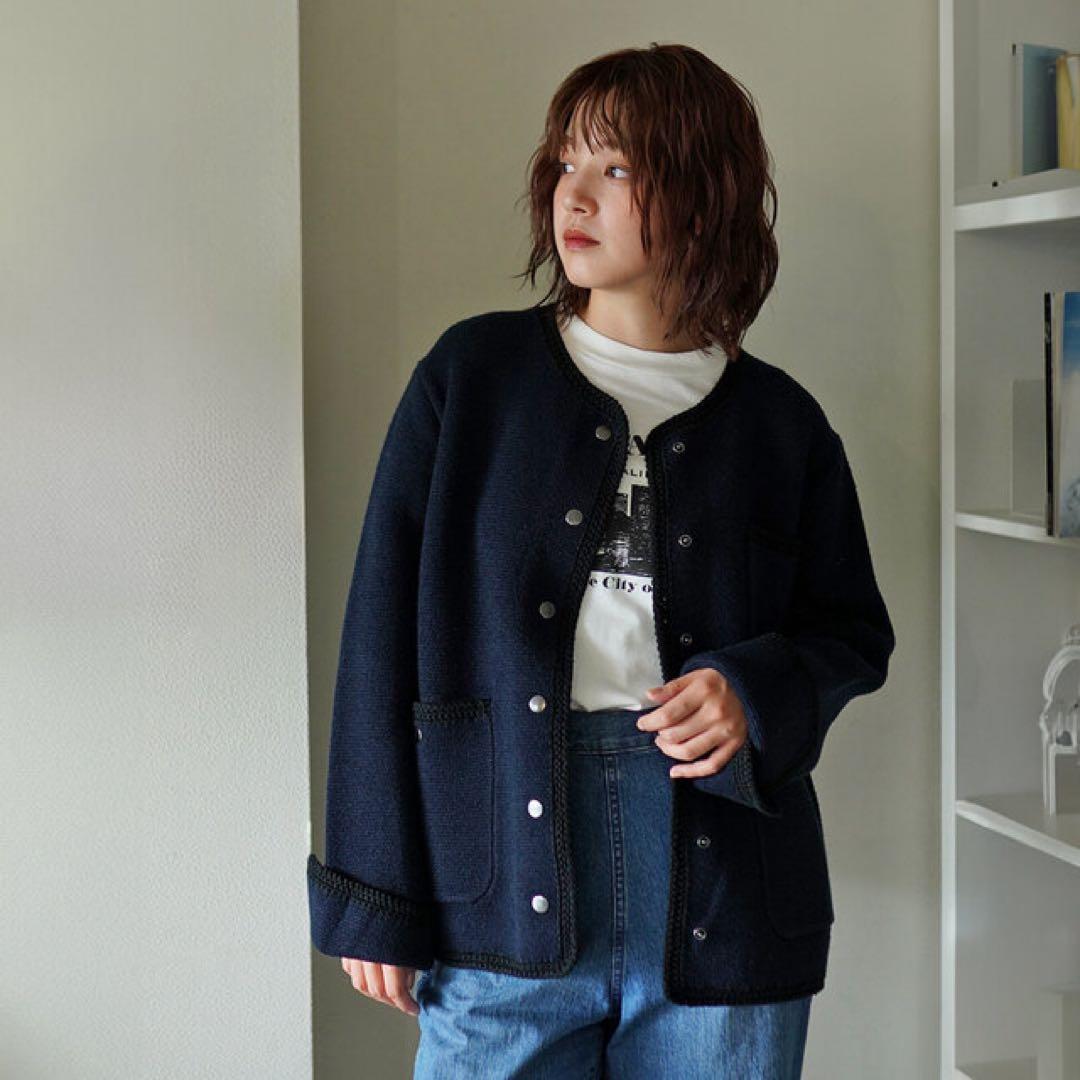 THE SHINZON シンゾーン KNIT JACKET ニットジャケット