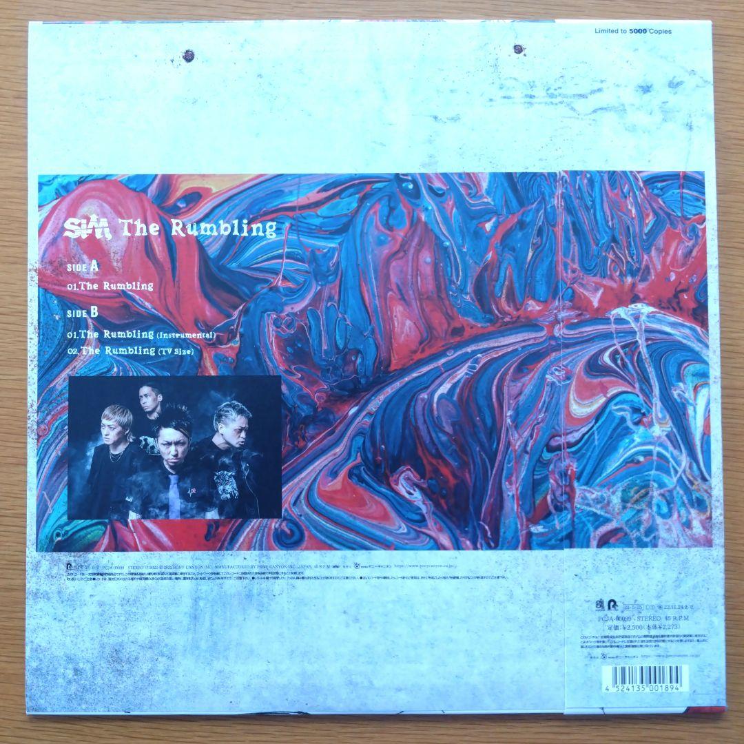 SiM The Rumbring 進撃の巨人