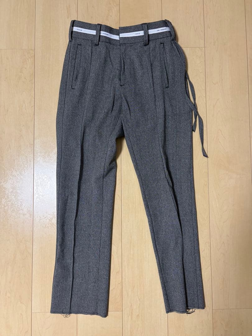 ASKYY TAILORED EASY SLACKS アスキー