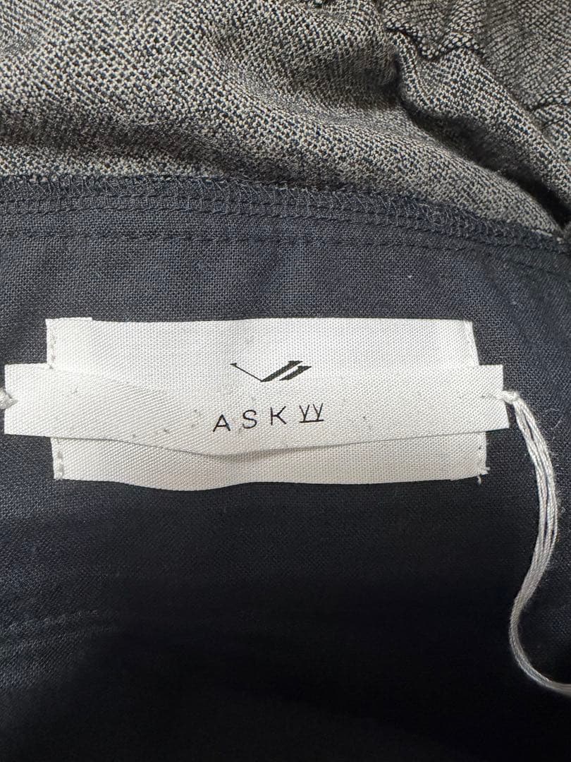 ASKYY TAILORED EASY SLACKS アスキー