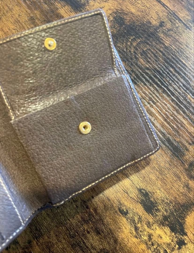 し*ち様 美品　グッチGUCCI GGパターン 二つ折り財布　スプリームオールド