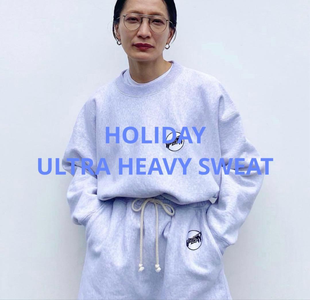 新品同様 HOLIDAY ホリデイ ULTRA HEAVY SWEATスウェット