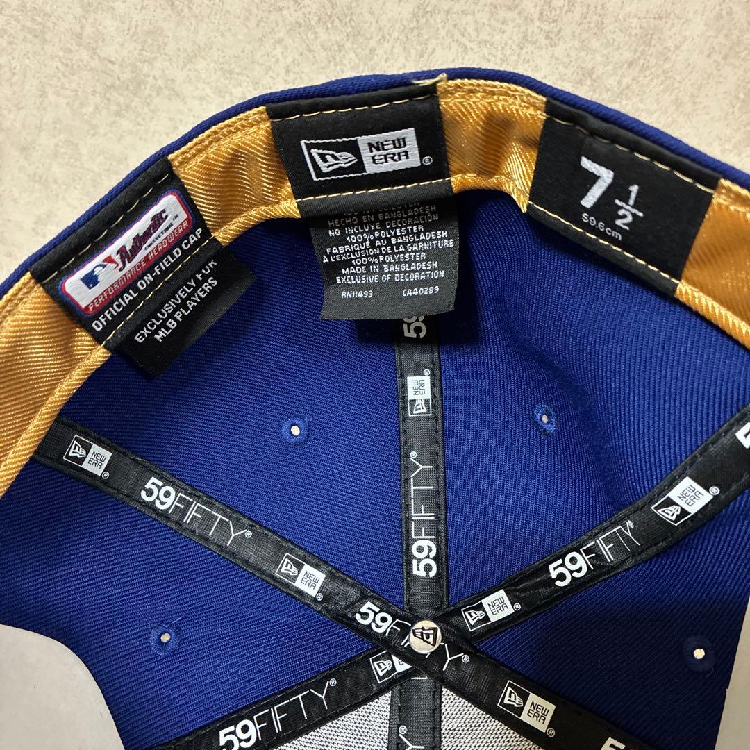 ドジャース 2025 ゴールドコレクション 59FIFTY 7 1/2