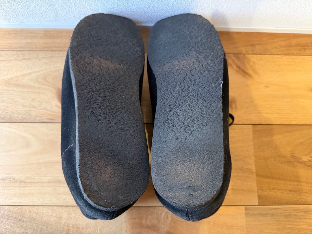 ポンジリCLARKS WALLABEE クラークス ワラビー ブラック