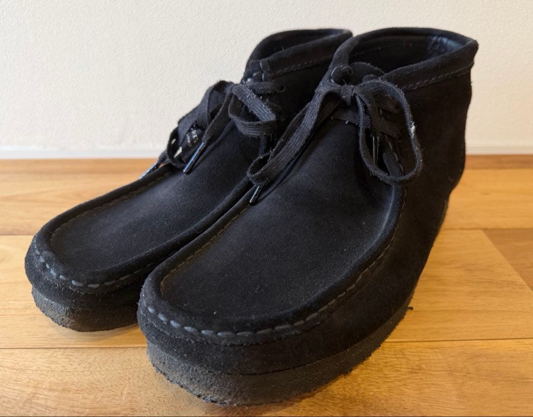 ポンジリCLARKS WALLABEE クラークス ワラビー ブラック