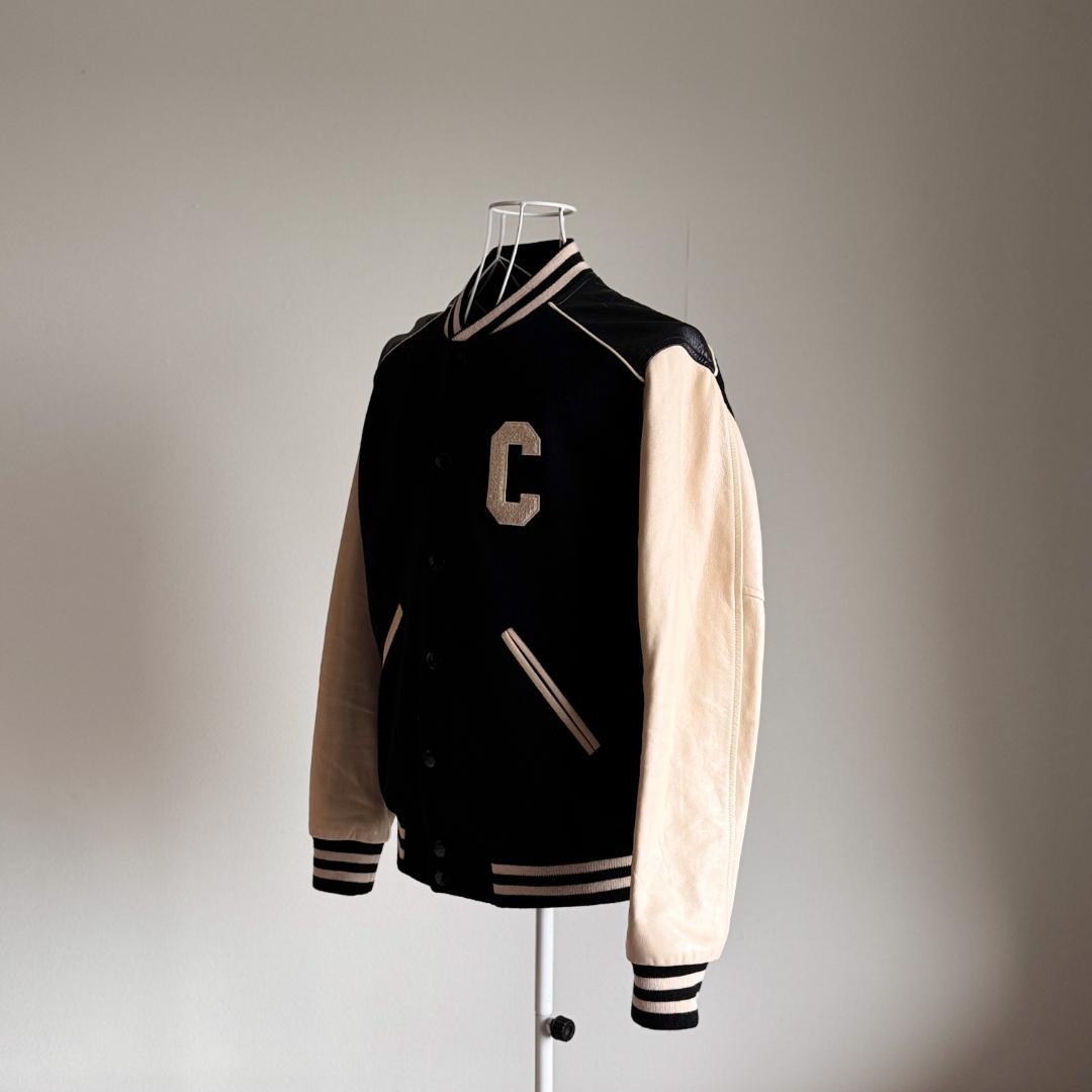 CELINEセリーヌ　クラシック テディジャケット テクスチャード加工ウール46