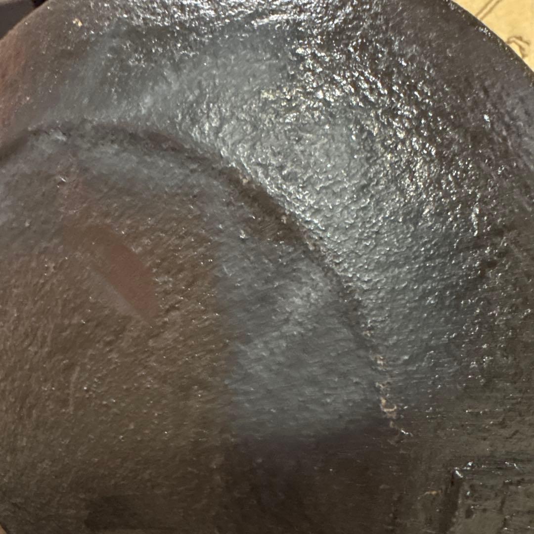 南部鉄器1.1ℓ 池永鉄工製　箱付き　鉄瓶　南部アラレ　IH対応