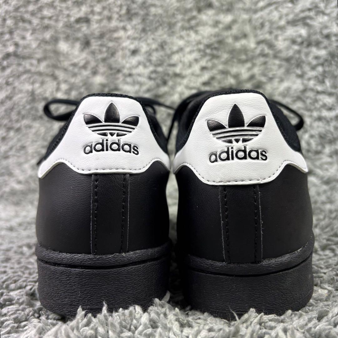 ✨未使用級✨【adidas】スーパースター☆EG4959☆黒×白☆24cm