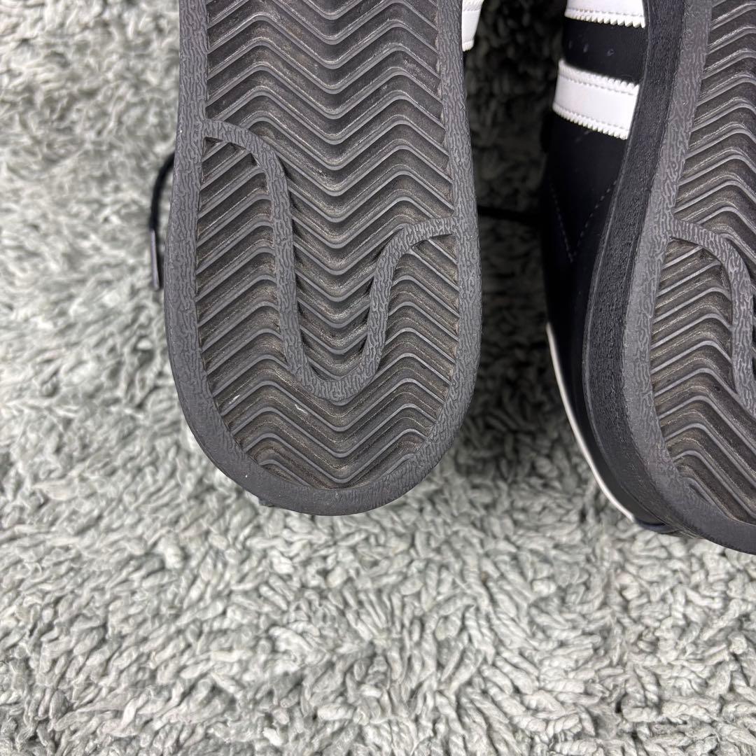 ✨未使用級✨【adidas】スーパースター☆EG4959☆黒×白☆24cm