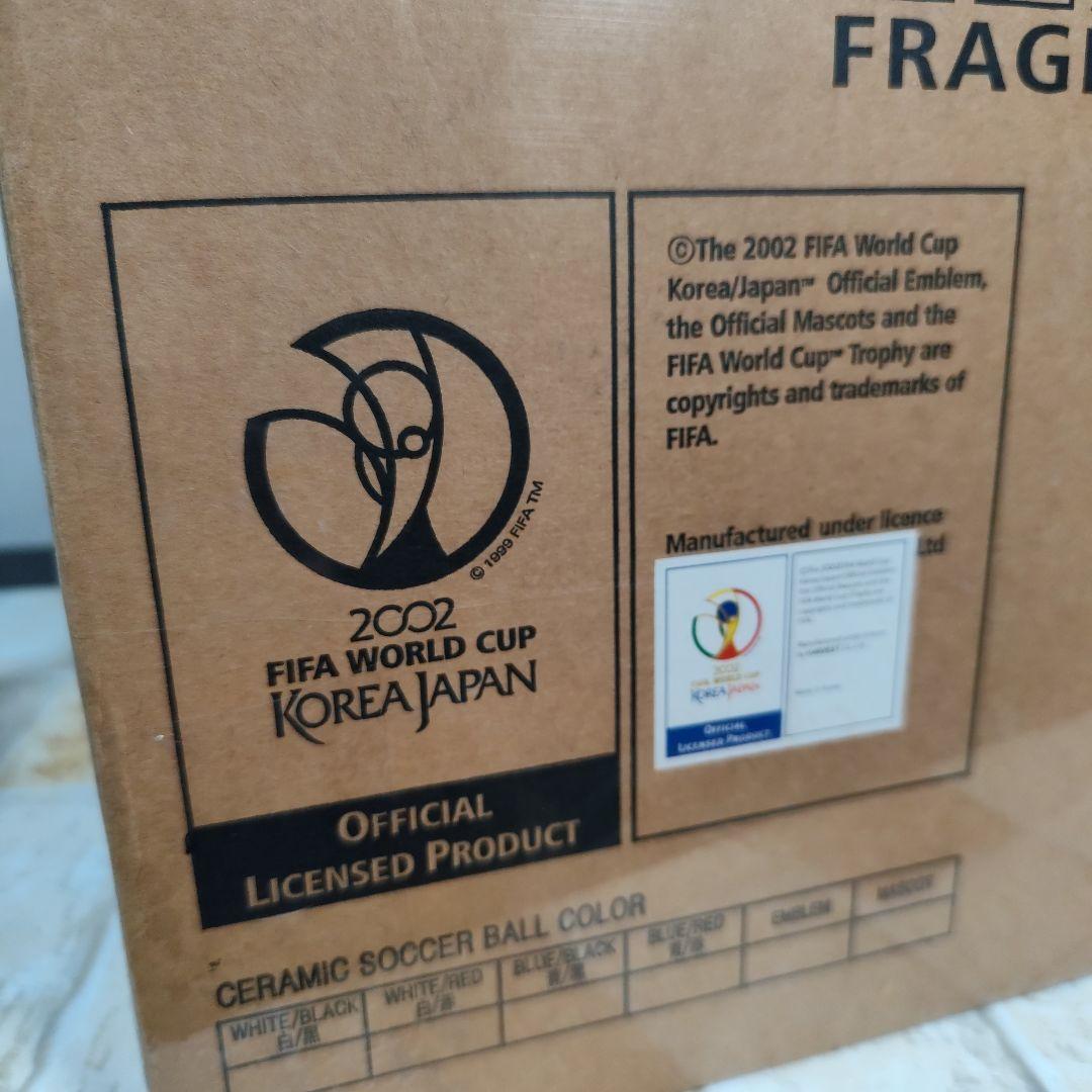 未開封品シュリンクワールドカップ公式ライセンス記念作品セラミックサッカーボール