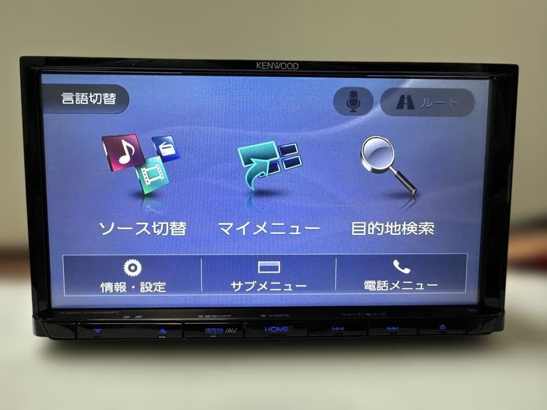 KENWOOD MDV-D405BT モデル 2018 地図データ 2017