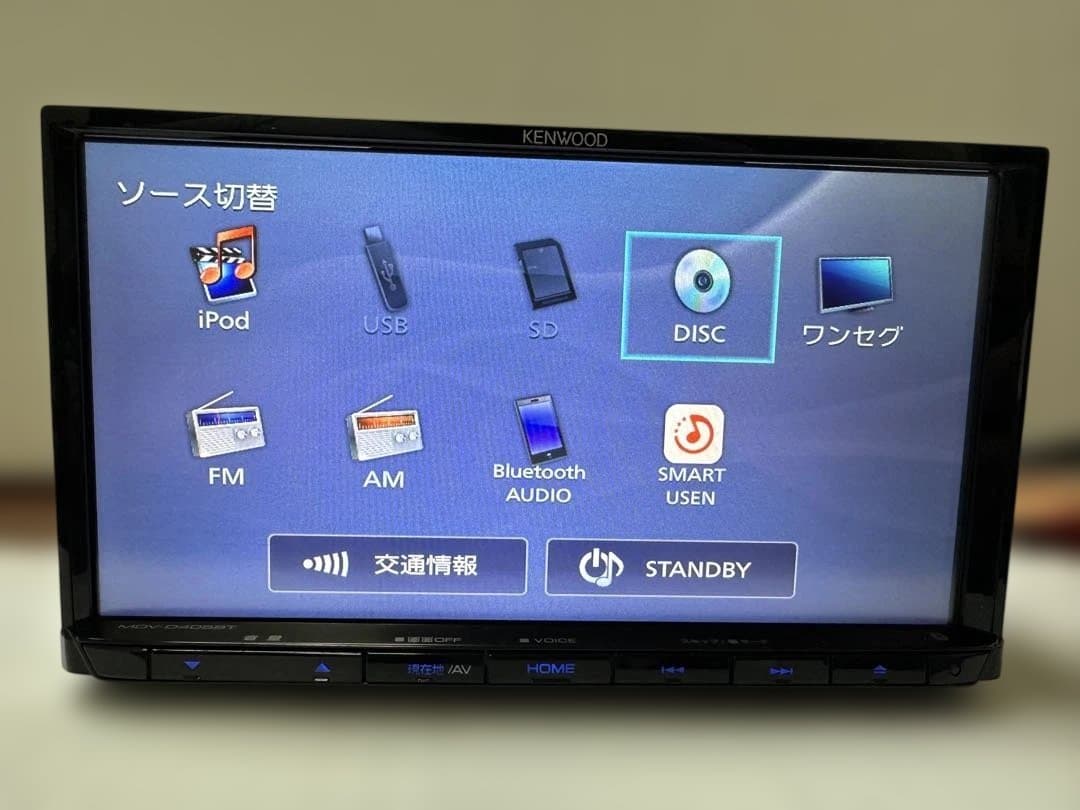 KENWOOD MDV-D405BT モデル 2018 地図データ 2017