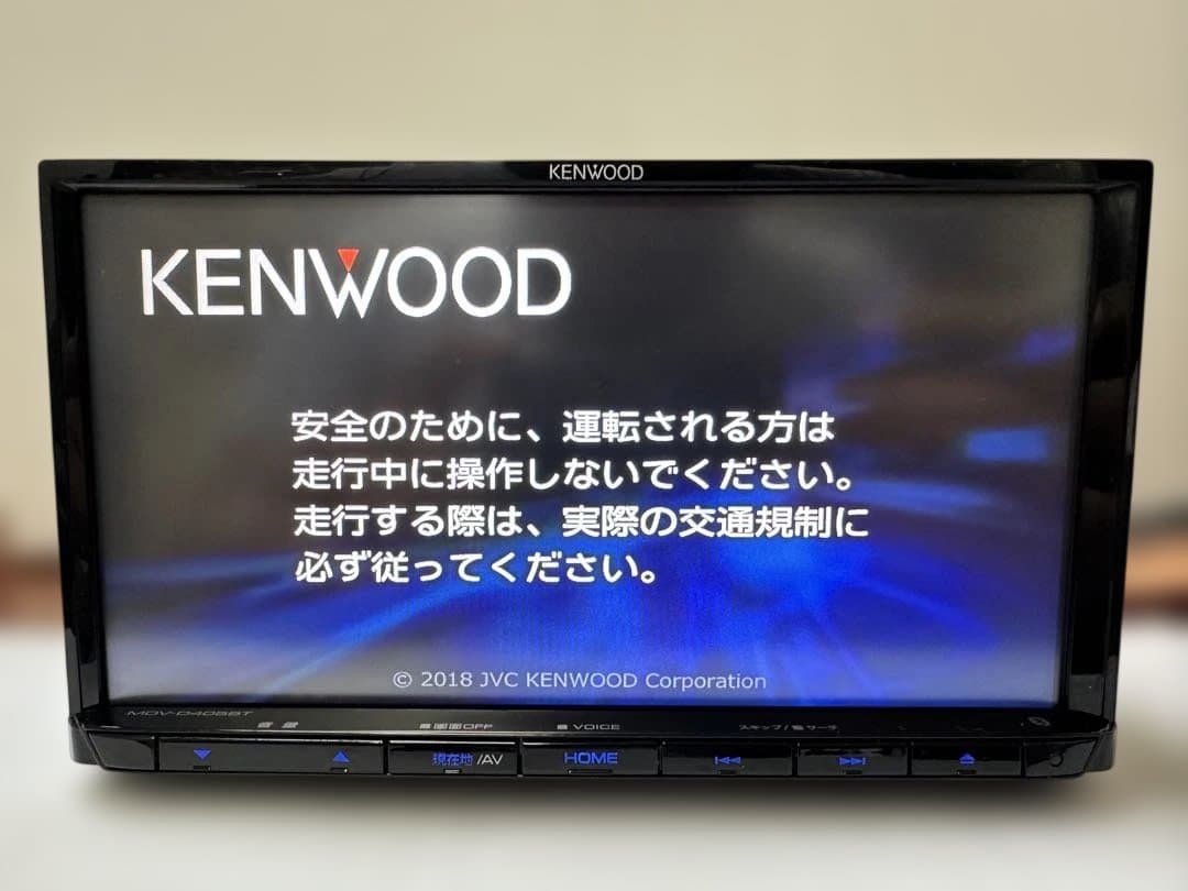 KENWOOD MDV-D405BT モデル 2018 地図データ 2017