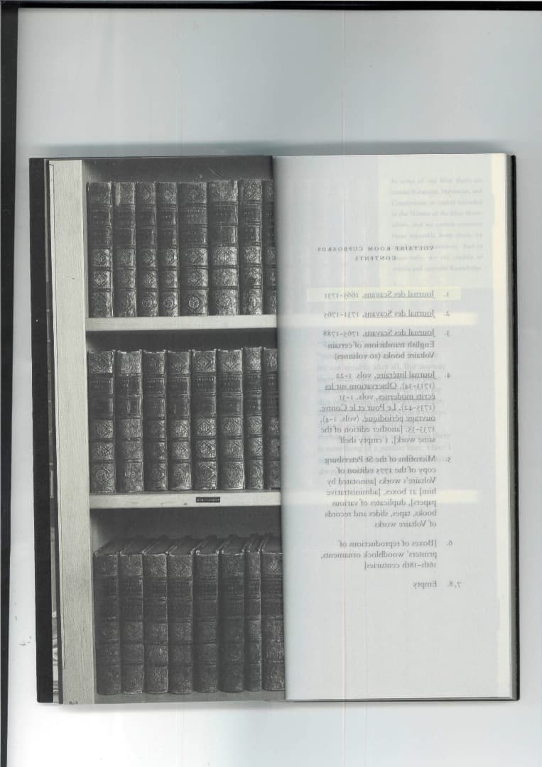 Joseph Kosuth「２つのオックスフォードの図書室」ジョセフコスース作品