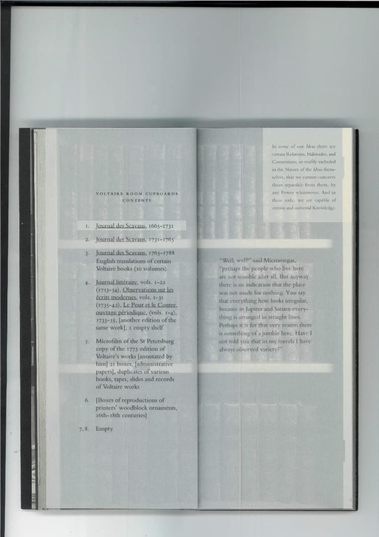 Joseph Kosuth「２つのオックスフォードの図書室」ジョセフコスース作品