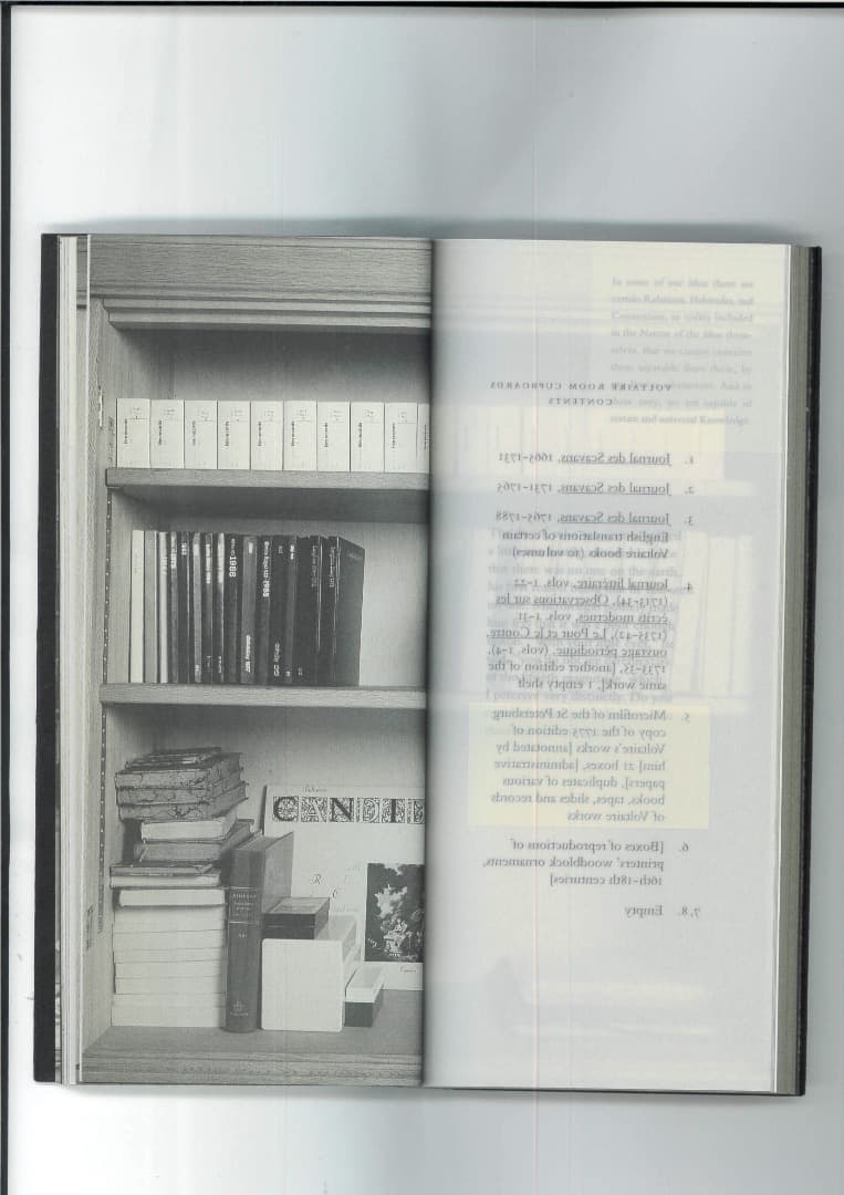 Joseph Kosuth「２つのオックスフォードの図書室」ジョセフコスース作品