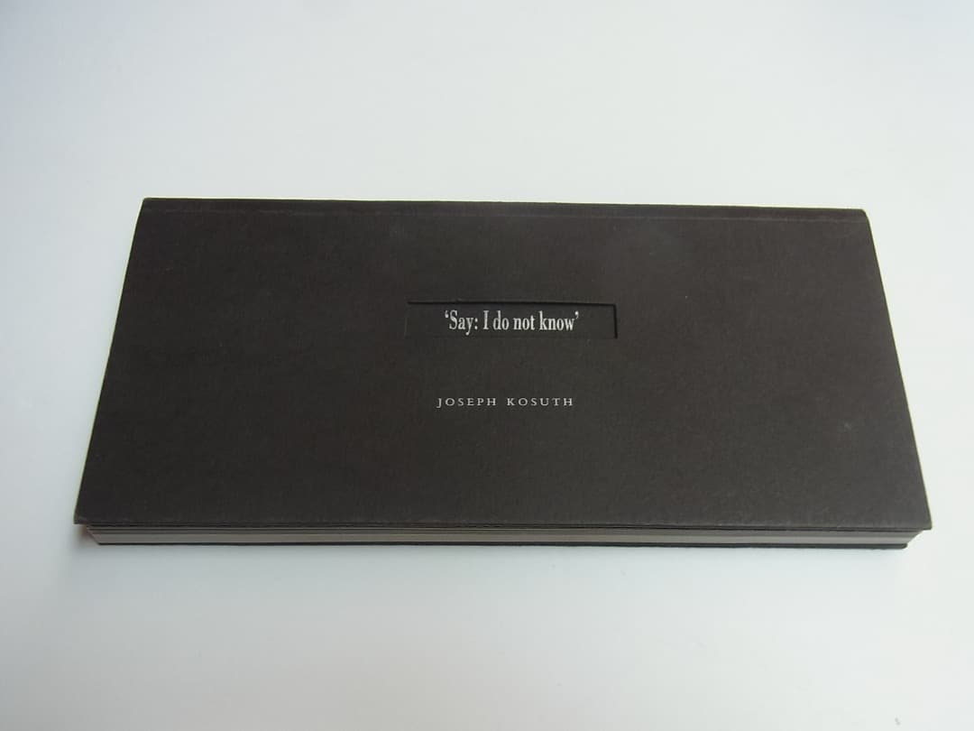 Joseph Kosuth「２つのオックスフォードの図書室」ジョセフコスース作品