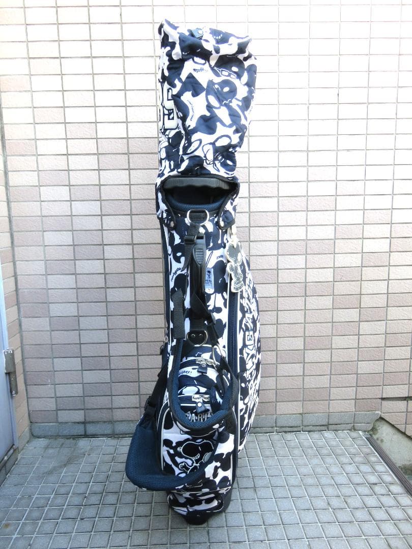 PEARLY GATES パーリーゲイツ　スヌーピーコラボ　キャディーバック