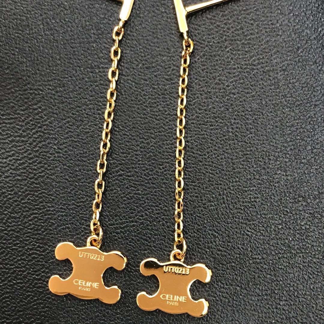 セリーヌ　ロング　ピアス