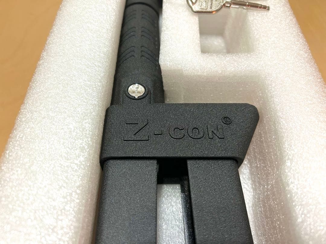 【美品】LESTA ペダルロック　車　セキュリティ盗難対策　ハンドルロック