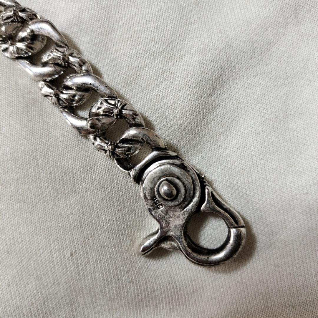 クロームハーツ950シルバー•フローラルデザイン クォーツ腕時計