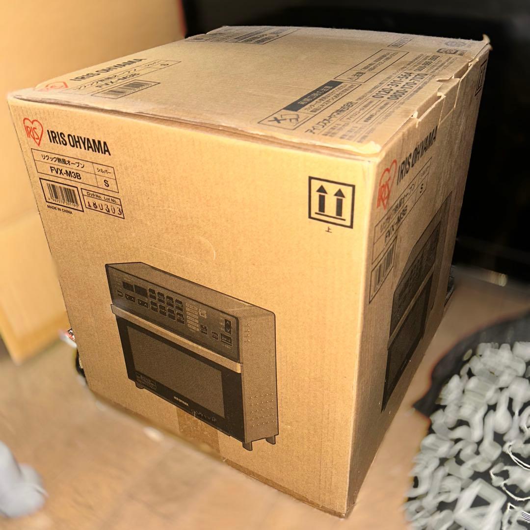アイリスオーヤマ　リクック熱風オーブン　2018年製　FVX-M3B