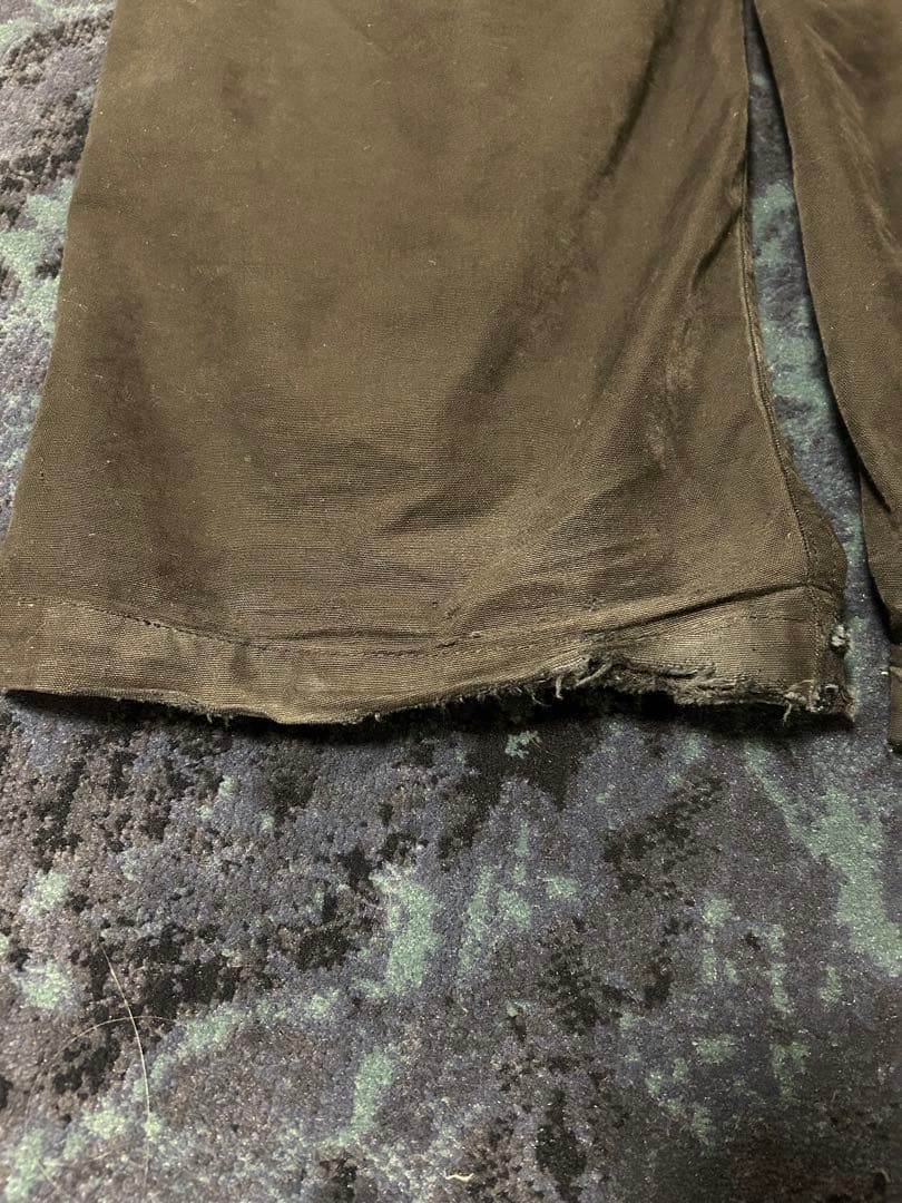 OUR LEGACY ブラックカーゴパンツ 46