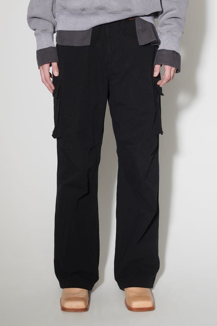 OUR LEGACY ブラックカーゴパンツ 46