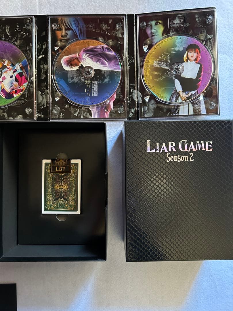 ライアーゲーム　シーズン1、2DVD BOX ファイナルステージ、再生　セット