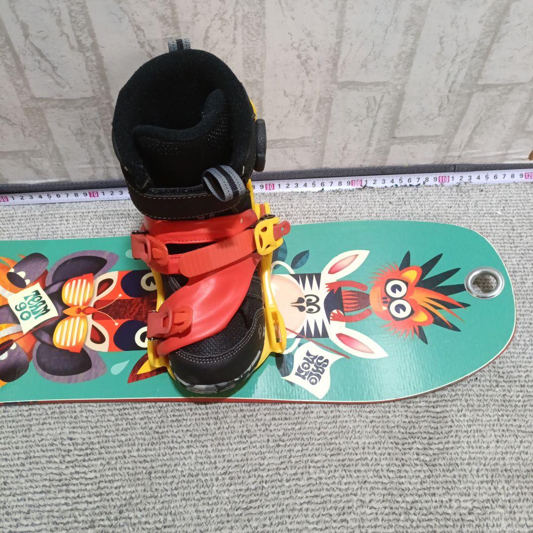 メンテ済■SALOMON-90cm■ブーツ17.5〜19.5cm■ジュニア子供