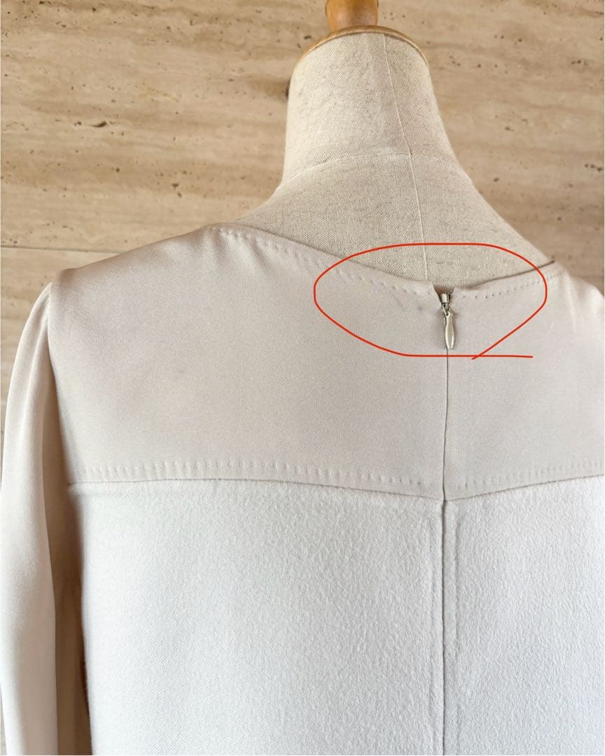 【Loro Piana】チュニック　ワンピース　アイボリー