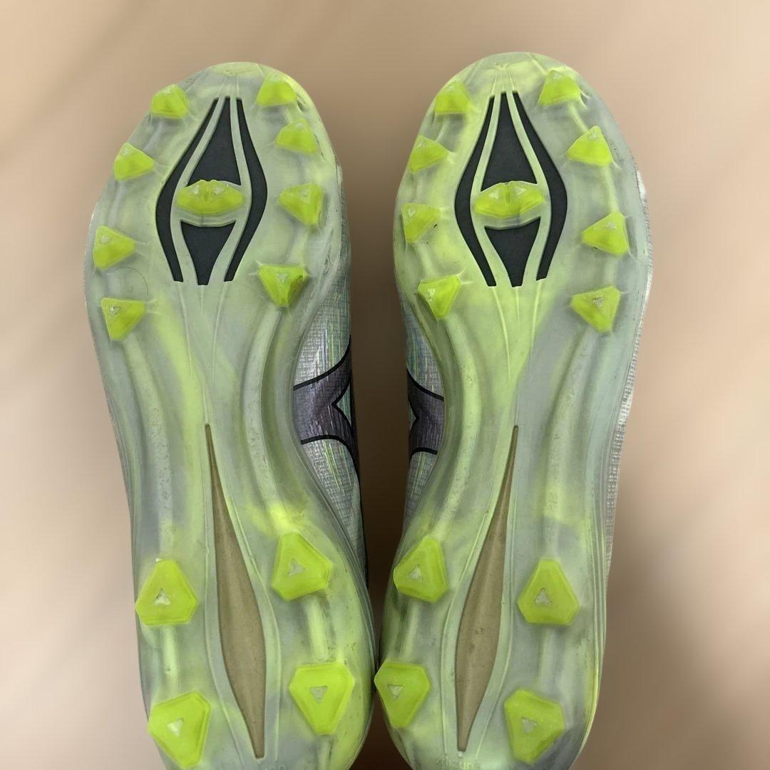 ミズノアルファエリート26.0cm ミズノグライドシューレース（グレー）