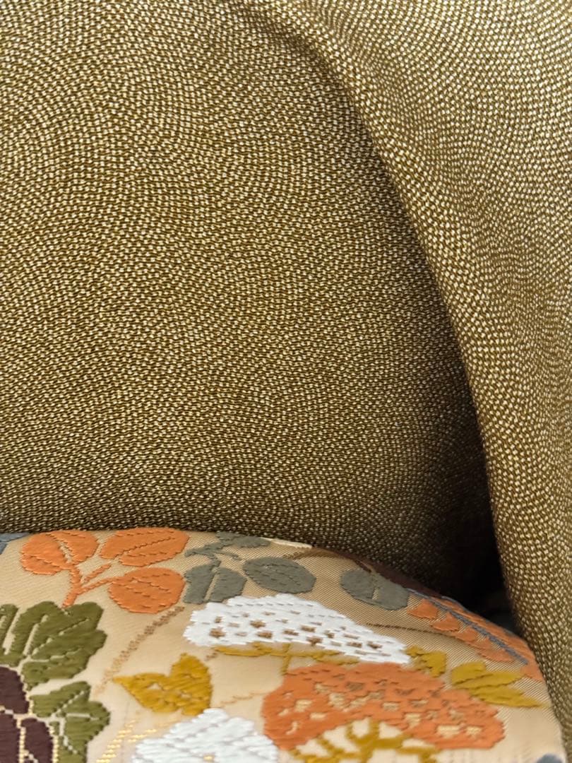 江戸小紋　＜池田深光＞作　縮緬地　鮫小紋