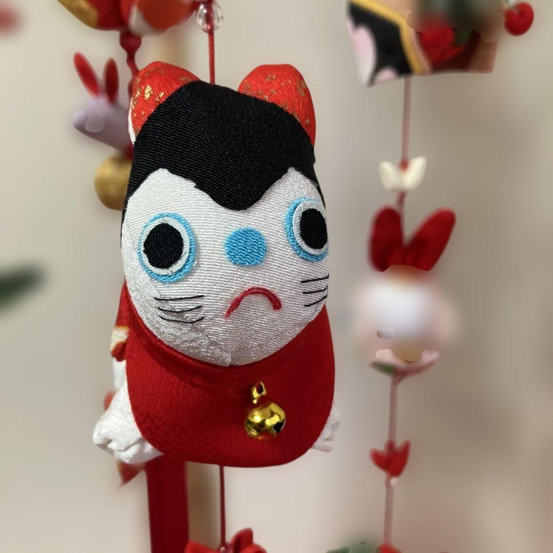 624 吊るし雛　吊るし飾り　つるし雛　つるし飾り　さげもん　ハンドメイド