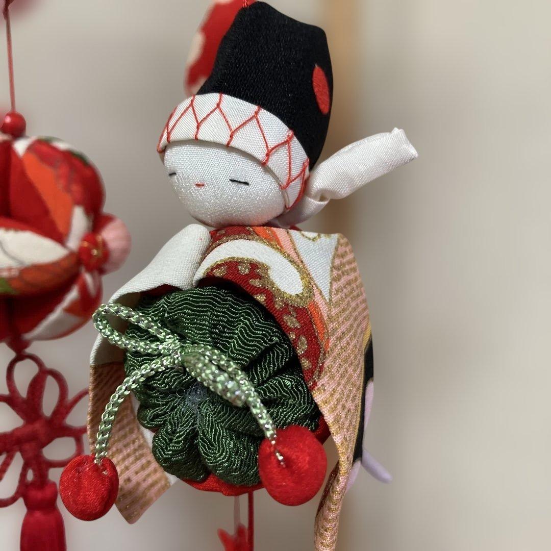 624 吊るし雛　吊るし飾り　つるし雛　つるし飾り　さげもん　ハンドメイド