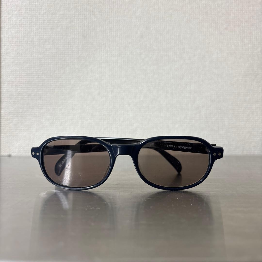 1/13まで限定　Old Stussy ネイビー サングラス