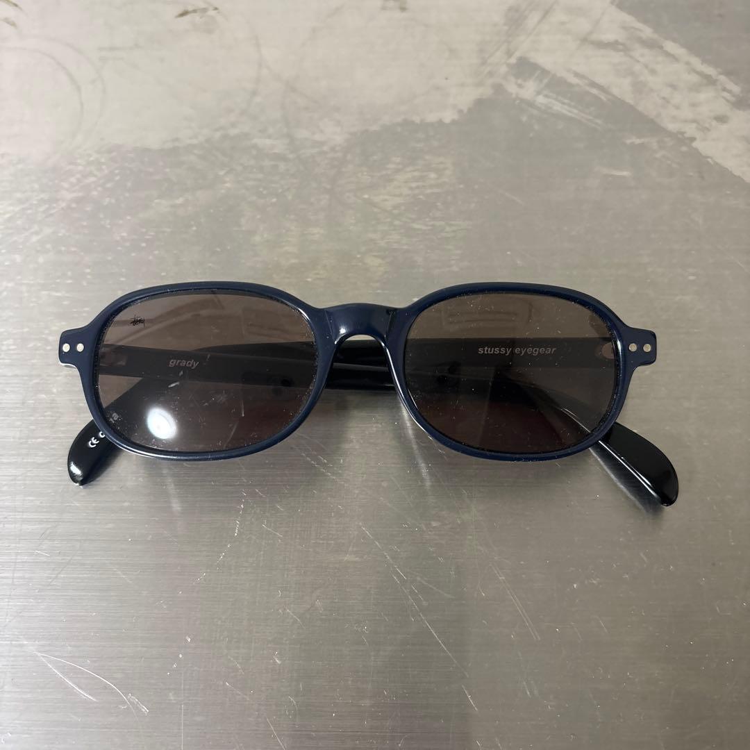 1/13まで限定　Old Stussy ネイビー サングラス