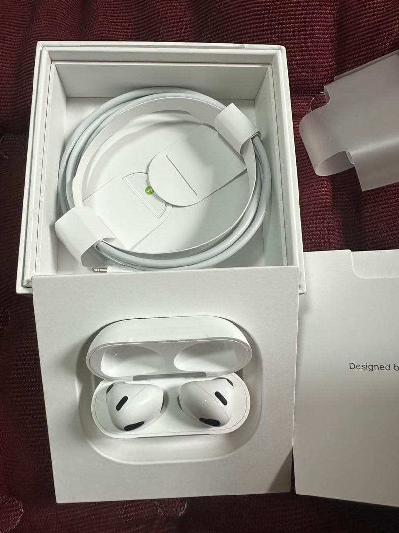 アップルairpods第三世代正規品