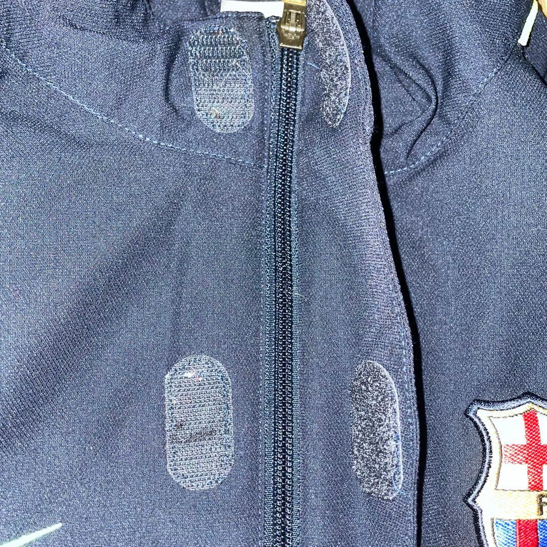 00s NIKE FC Barcelona ナイロンジャケット パンツ セット