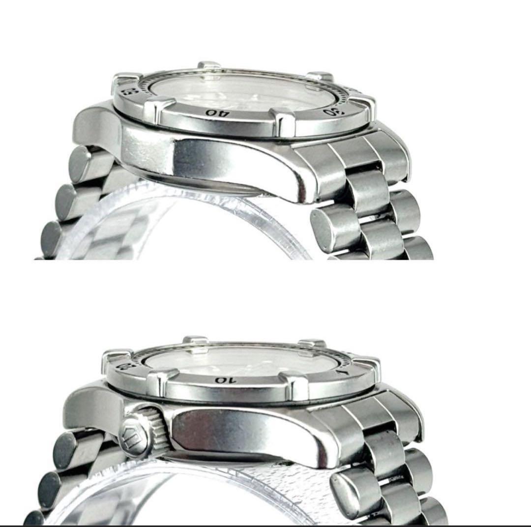 新品電池✨　美品　タグホイヤー　プロフェッショナル　グレー文字盤　WE1411