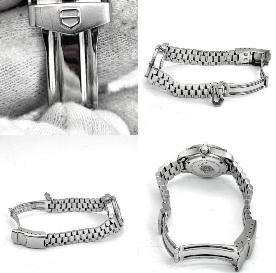 新品電池✨　美品　タグホイヤー　プロフェッショナル　グレー文字盤　WE1411