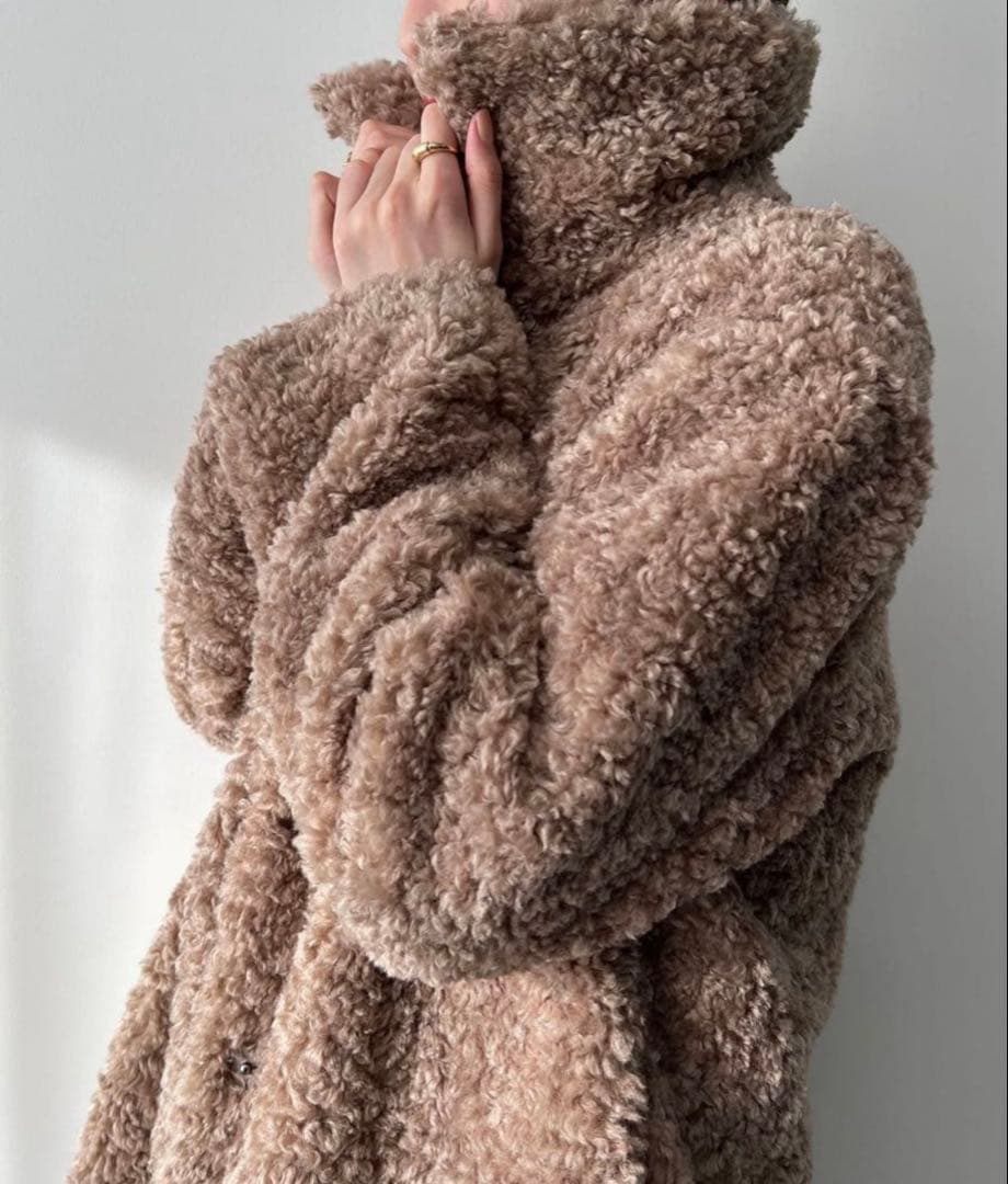 BABYLONE バビロン プードルミドルコート 【23AW】　美品