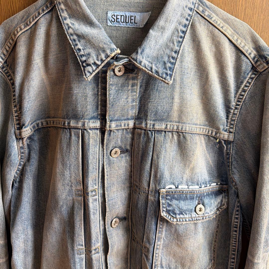 Mickey 　SEQUEL×fragmentファーストデニムジャケット