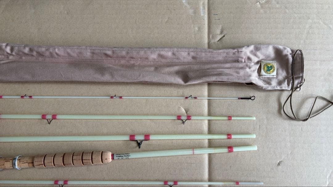 平野釣具オリジナルフライロッド コンプリートウォーカー#４　６'９\"